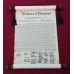 11 x 17 Declaration of Independence Scroll Plaque